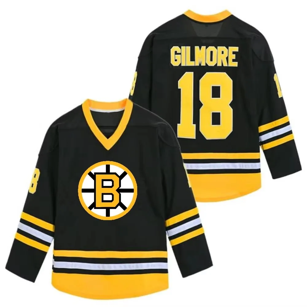 Happy Gilmore 2 Jersey V-Neck Long Sleeve Women Men Fashion Cosplay Hockey Jersey