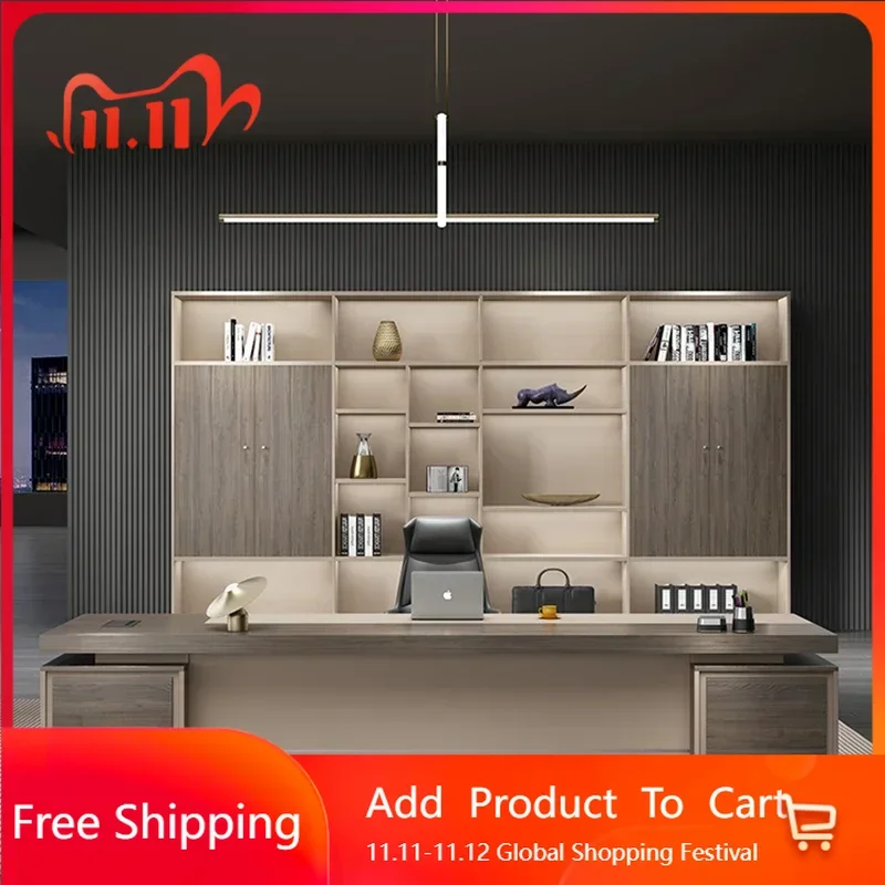 

Aesthetic Executive Office Desk Professional Seating Desk Bedroom Portable Table Reception Display Tavolino Hotel Furniture