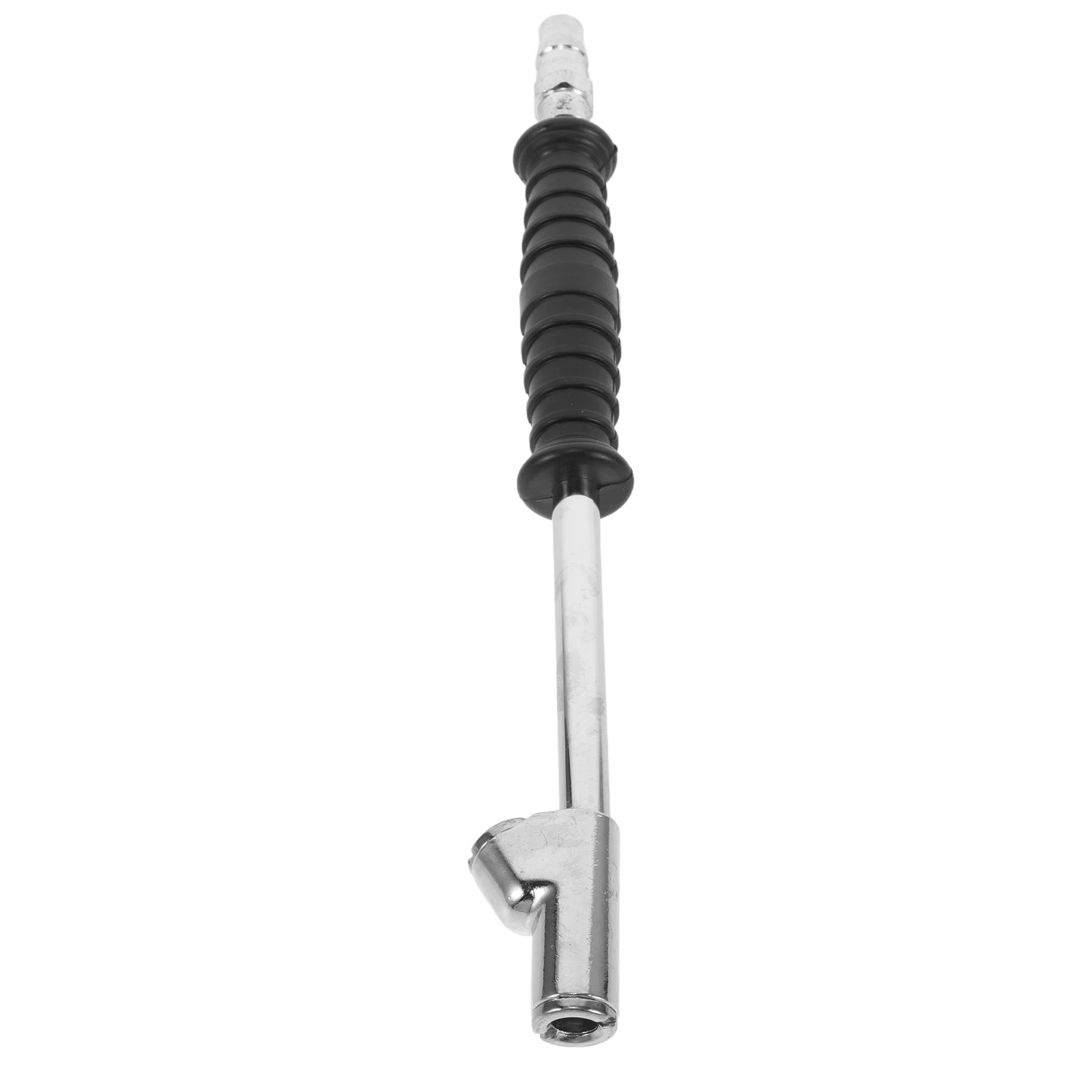 

Metal Tire Rod Durable Rubber Elbow Design For Car Motorcycle Bicycle Valve Stem Tool Truck Rv Tire Inflator Chuck
