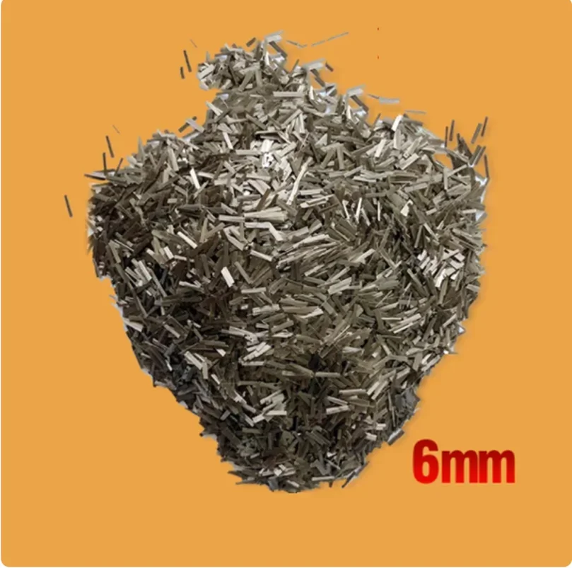 Picado Basalto Fibra Strand Filamento Material de Freio Asprator Concreto Estrada mm 12 mm Comprimento 1kg