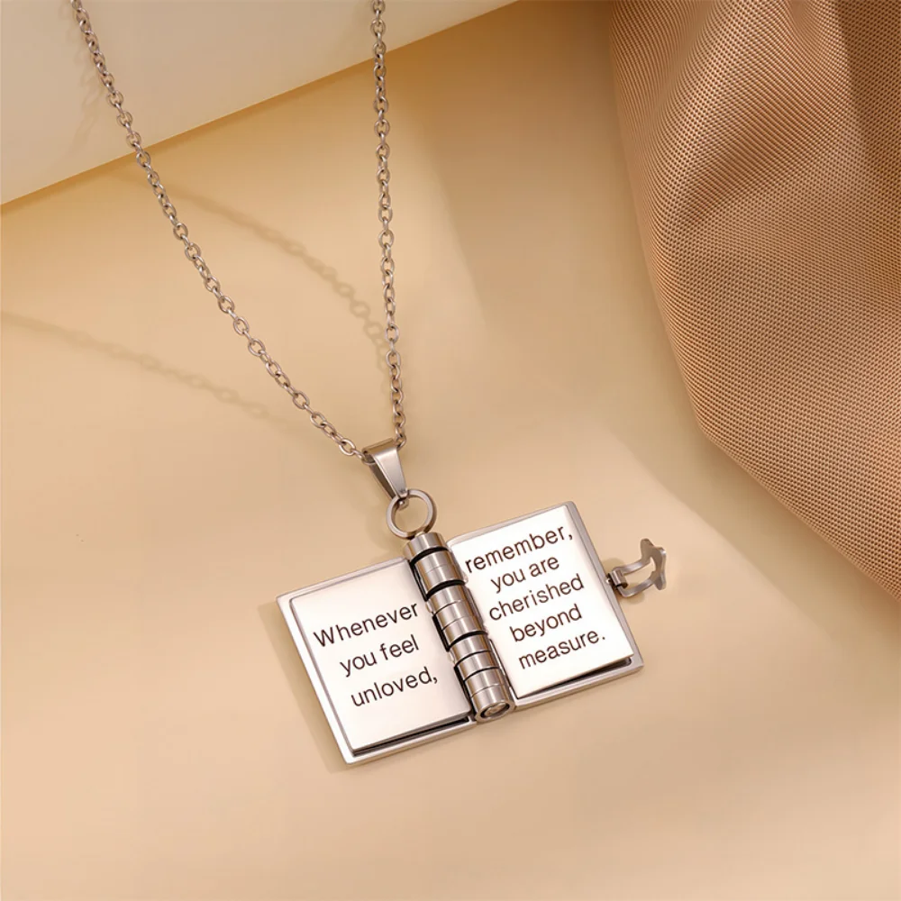 Kalung Titanium Steel Huruf Ci - Snake Plant Ceramic ulasan dan harga