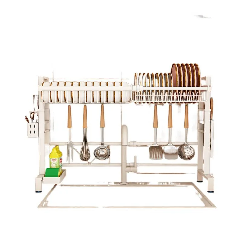

Kitchen water rack retractable sink dishwasher dish rack high value