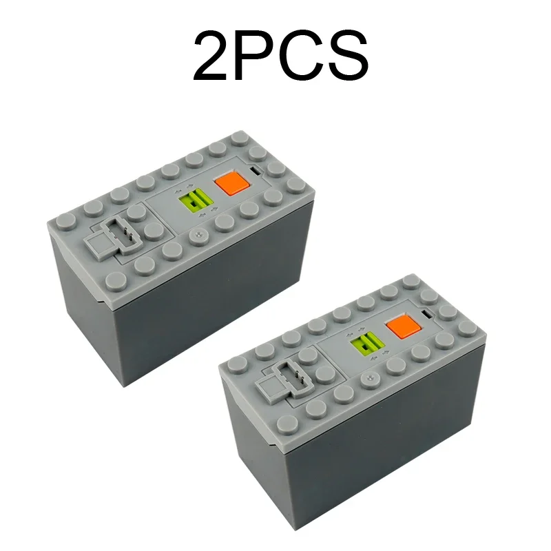 MOC Building Block Power 88000 AAA Batteriegehäuse Shell Box 8883 Technische Teile MOC Train Car kompatibel mit Legoeds Bricks