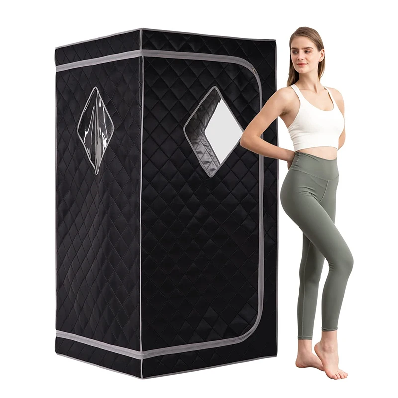 Portable Infrared Sauna, Personal Sauna for Home with Portable Chair, Spa Tent for Detox Therapy  Eliminate Fatigue Beauty Care