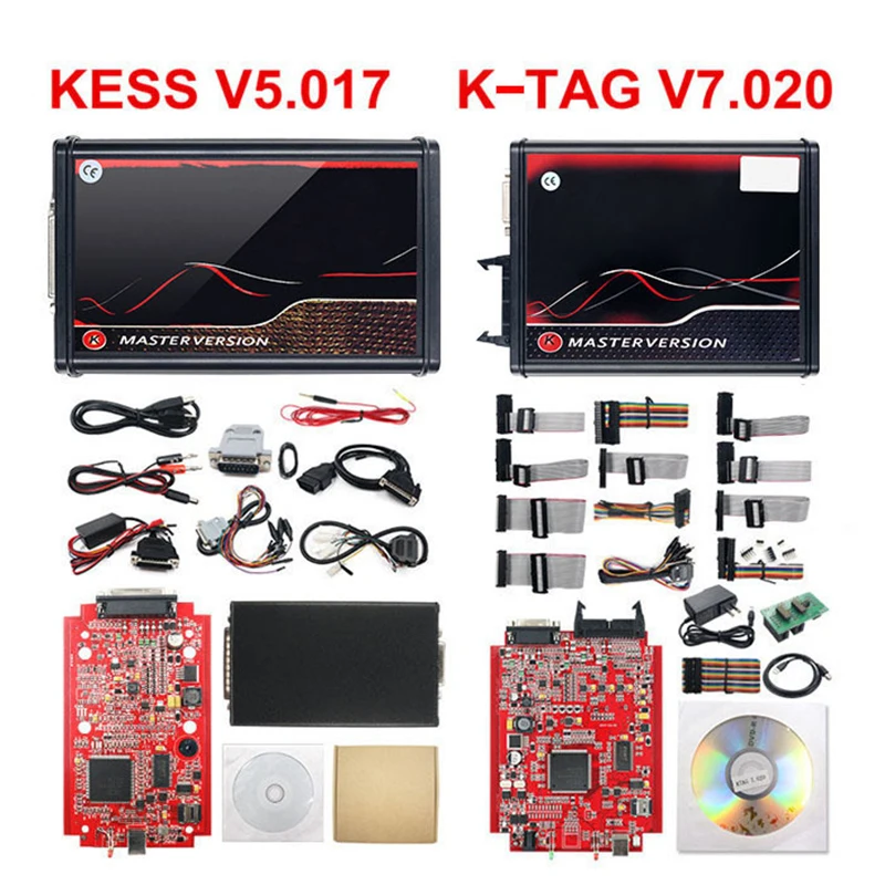 

2023 V2.80 EU Red Kess V5.017 KTAG V7.020 4 светодиодный V2.25 Online KESS Master Version OBD2 Tunning ECU, Рамка BDM без маркера