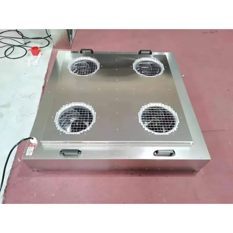 Customized High Efficiency Dual Fan FFU Air Purification Equipment Special Size