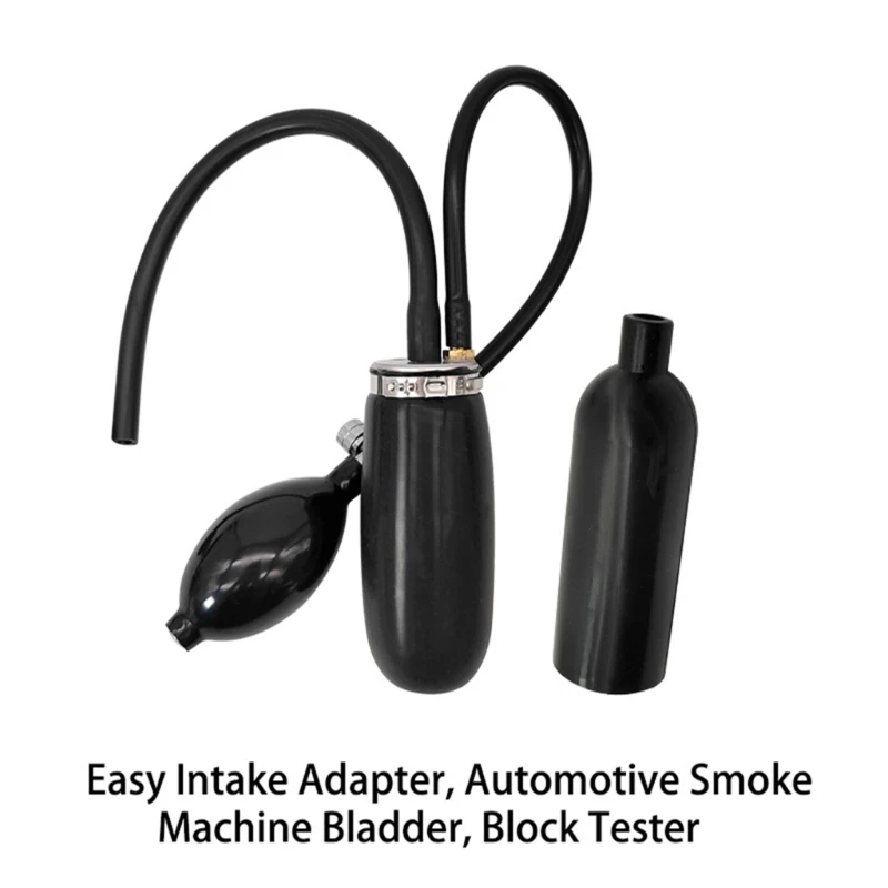 Universal Car Smoke Machine Quick Intake Adapter Bladder for Smoke Leak Detector Tester Diagnostic Tool AirbagsAccessory AOS