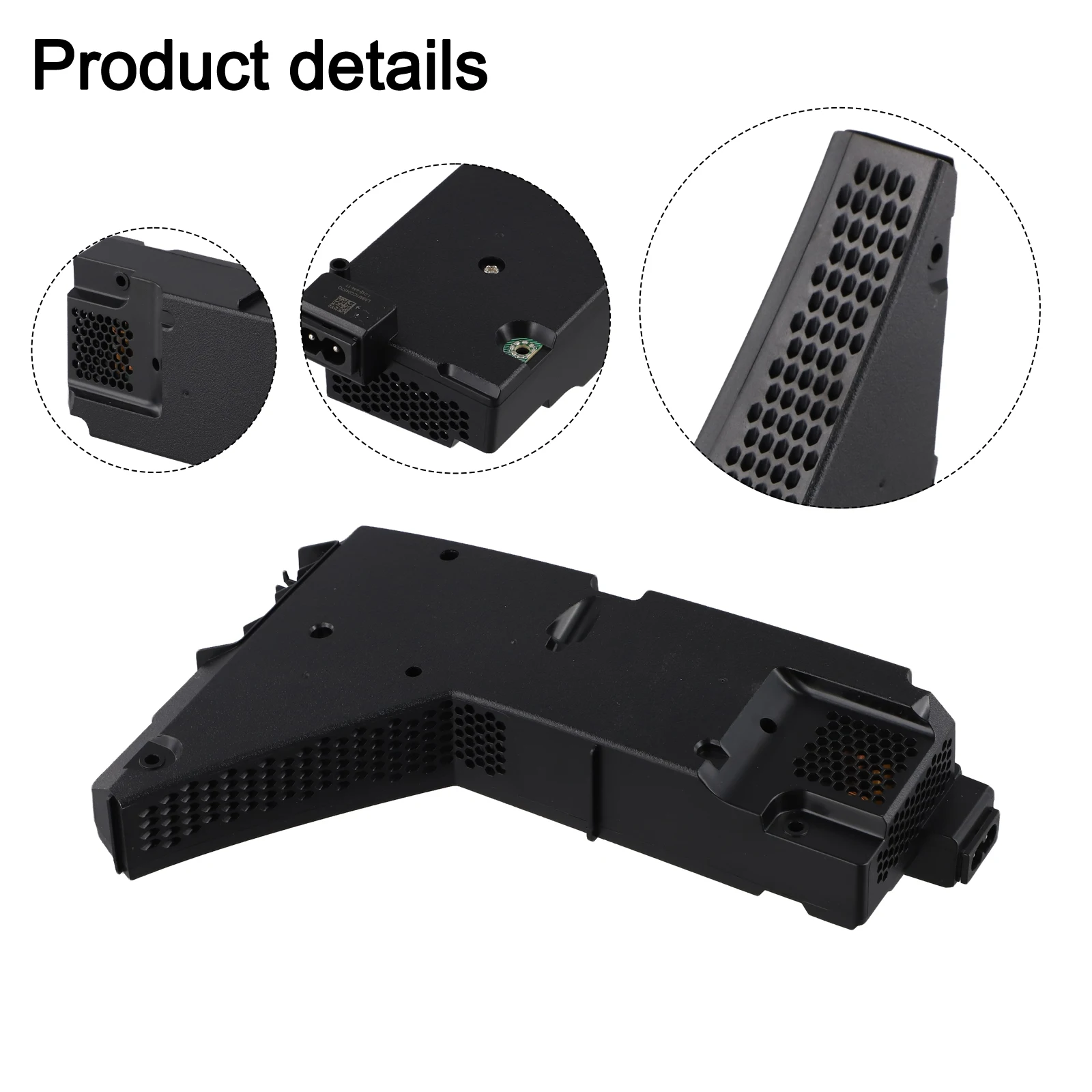 مصدر طاقة 400FR، مصدر طاقة داخلي، تصميم مدمج ومحمول، تصميم سهل التركيب لوحدة تحكم ألعاب PS5