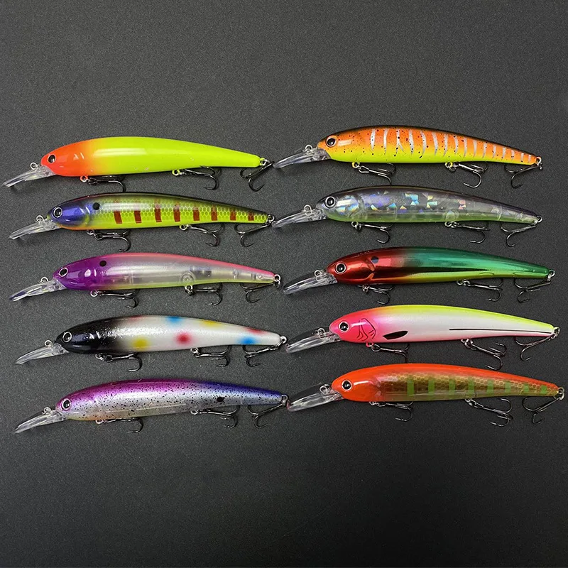 14,5 cm/16,8 g DEEP WALLEYE Trolling-Angelköder Wobbler Schwimmender Crankbait Minnow Bass Pike Köder Tiefe 3-8M Angelzubehör – Detail 5