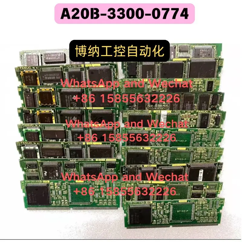 Used OEM disassembled parts A20B-3300-0774 Multi axis card Functional test OK Quick delivery