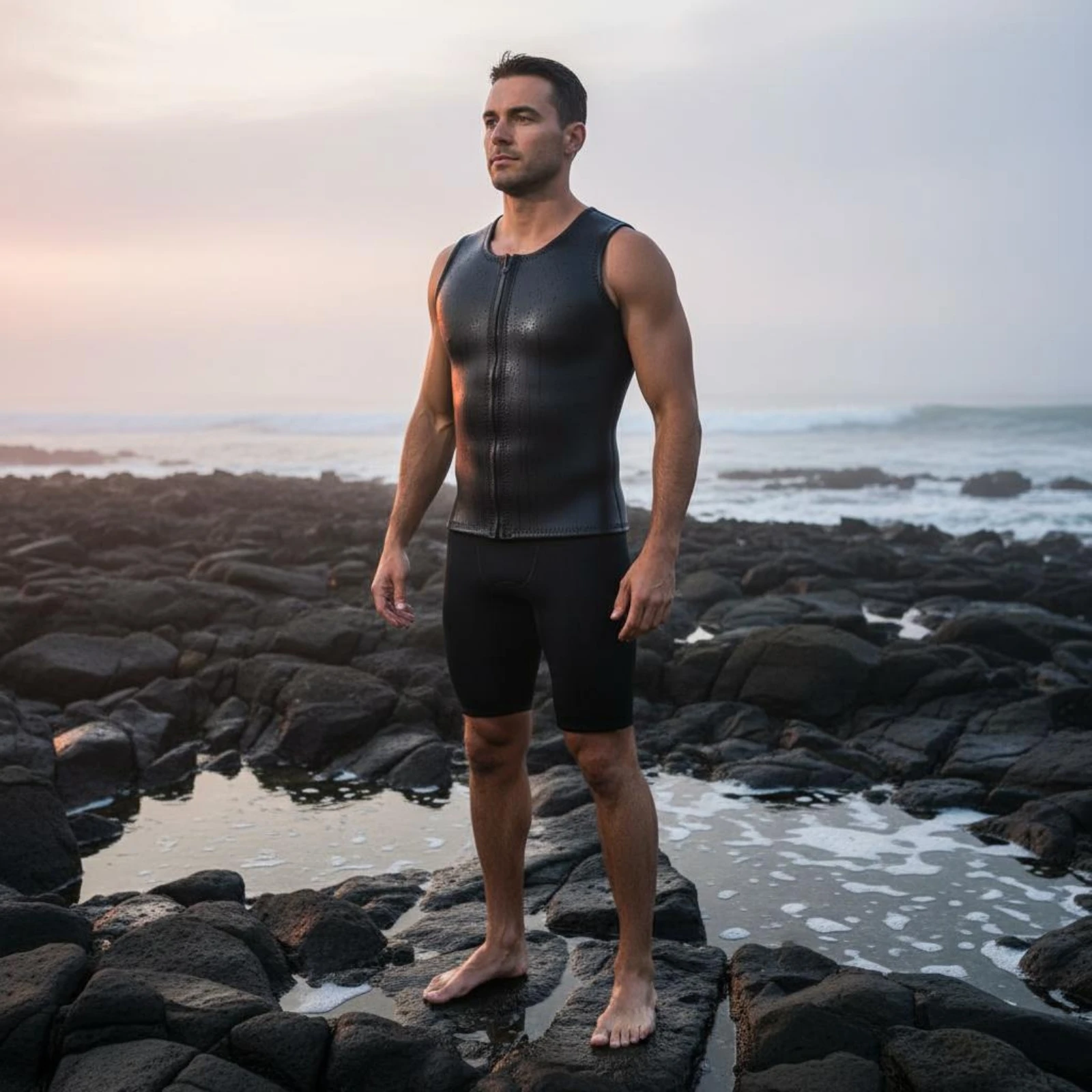 ダイビングショーツ シャイニースキン 2mm ネオプレン オ - Us Aquatic Sports のレビューと価格