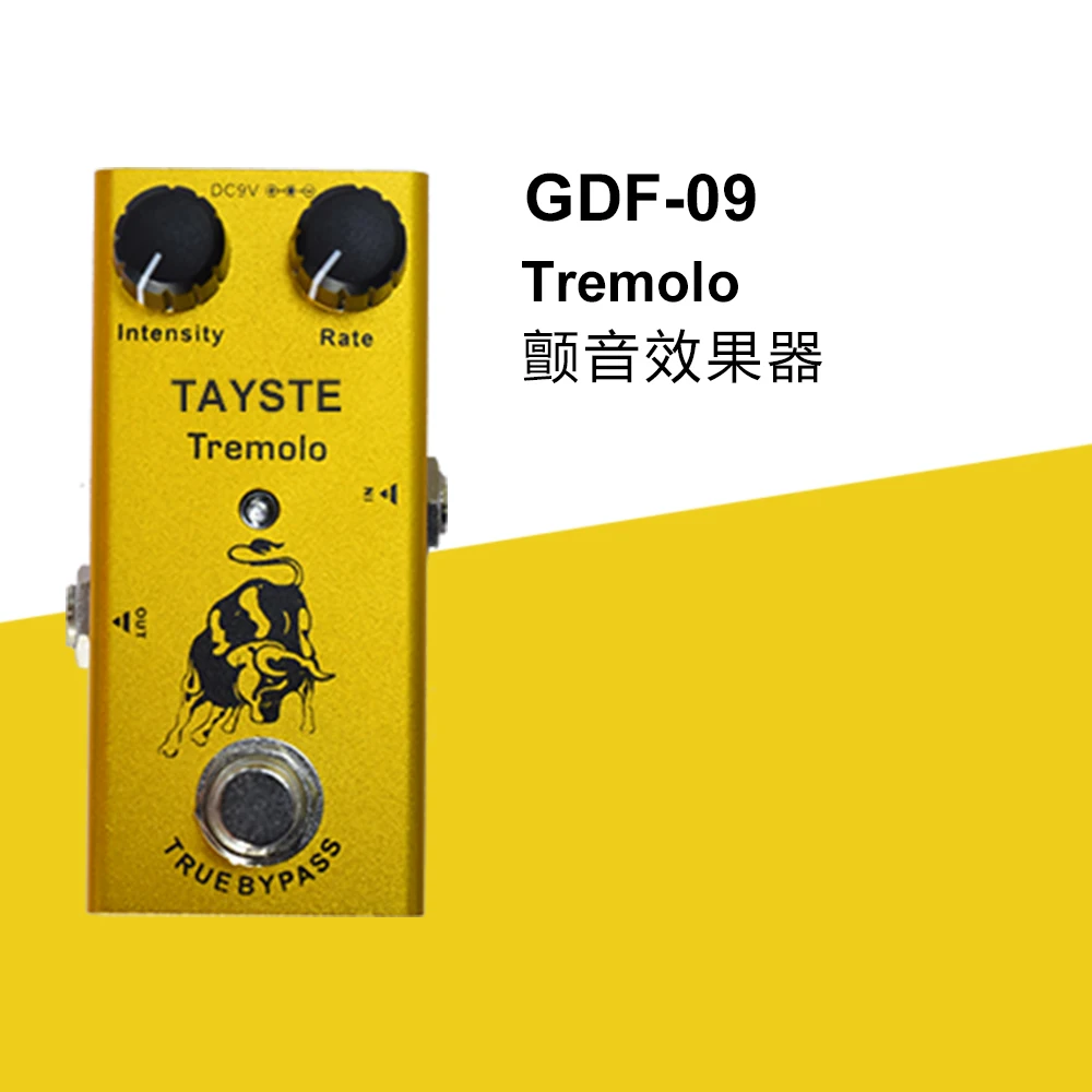 New Arrival Cheap Price Professional Guitar Effectors 10 Functions Classical  Distortion Effects Pedal Made in China