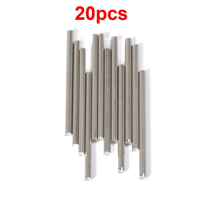 20PCS Stainless Steel 3mm/4mm D-shaped Shaft L 45/50/55/80mm Principal Axis Drive Axles DIY Spare Parts for RC Mini Car/Boat