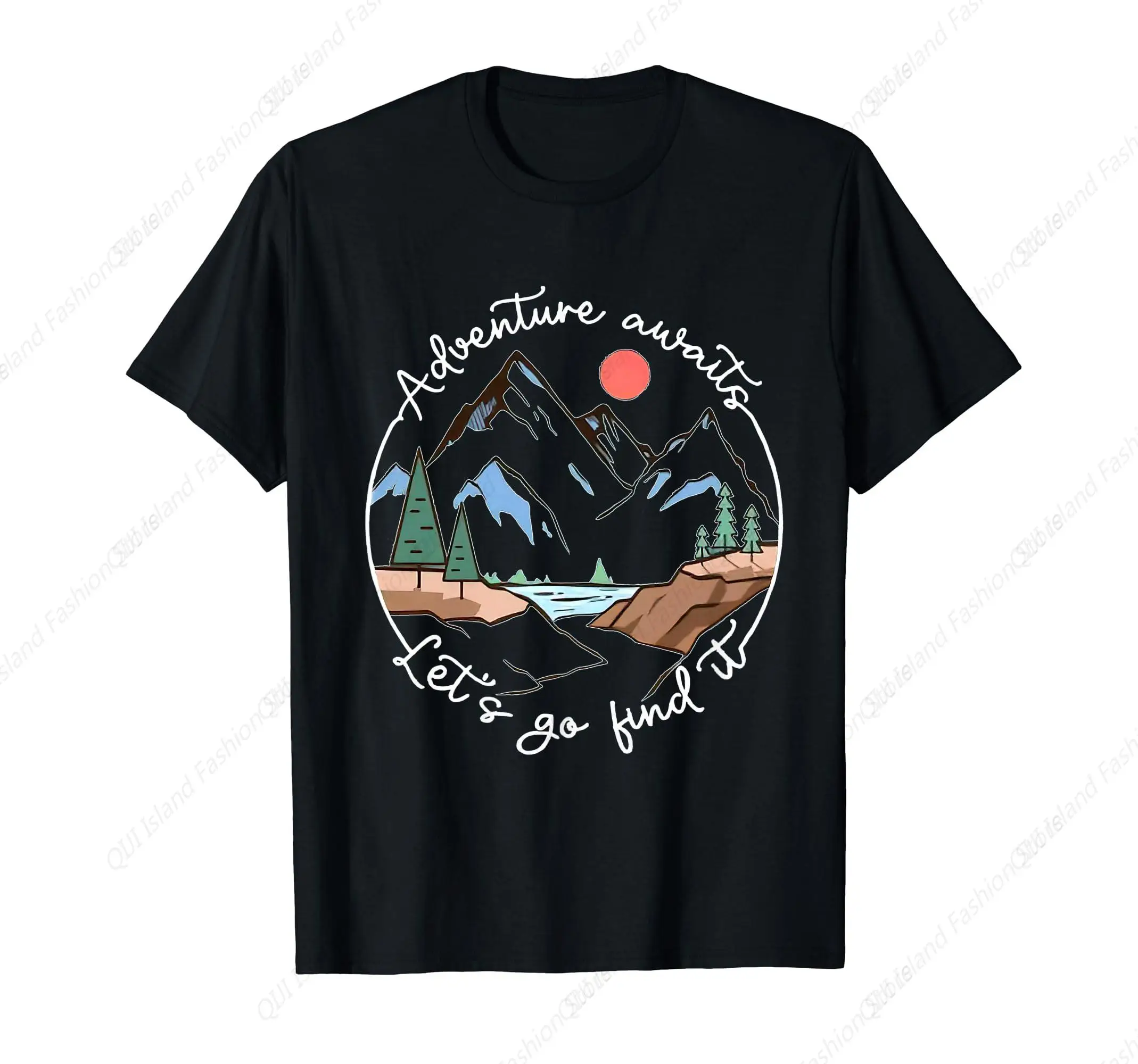 Adventure Awaits Let's Go Find It Adventure Awaits T-Shirt