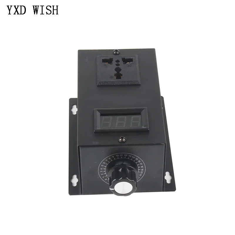 AC 220V 10000W Controller Dimming Dimmer Thermostat Electronic Voltage Regulator Adjust SCR Temperature Speed Regulator image 2