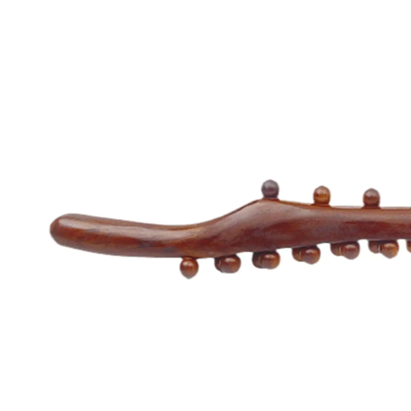 全身マッサージバックローラー、ハンドヘルドGua shaローラー、体のお尻の腕と肩のための木製ボディスクレーピングロッド、ジムマッサージ