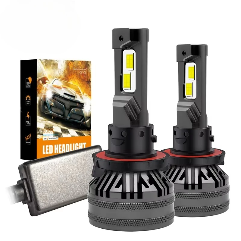 

High Lumen H13 H1 H3 LED Car Light Bulb 9005 9006 H11 H7 H4 Auto Lighting System Canbus 24V V90 IP68 OEM ODM