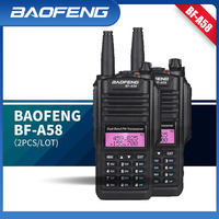 100% Original Baofeng bf A58 waterproof handheld radio  transmitter walkie talkie with texting water proof 2way radio