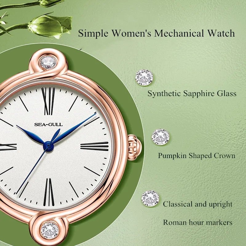 Seagull M ö bius Design Womens Watch Waterproof 50M Luxury Top Brand Automatic Mechanical Fashion Lady Watches Reloj Mujer 1043L