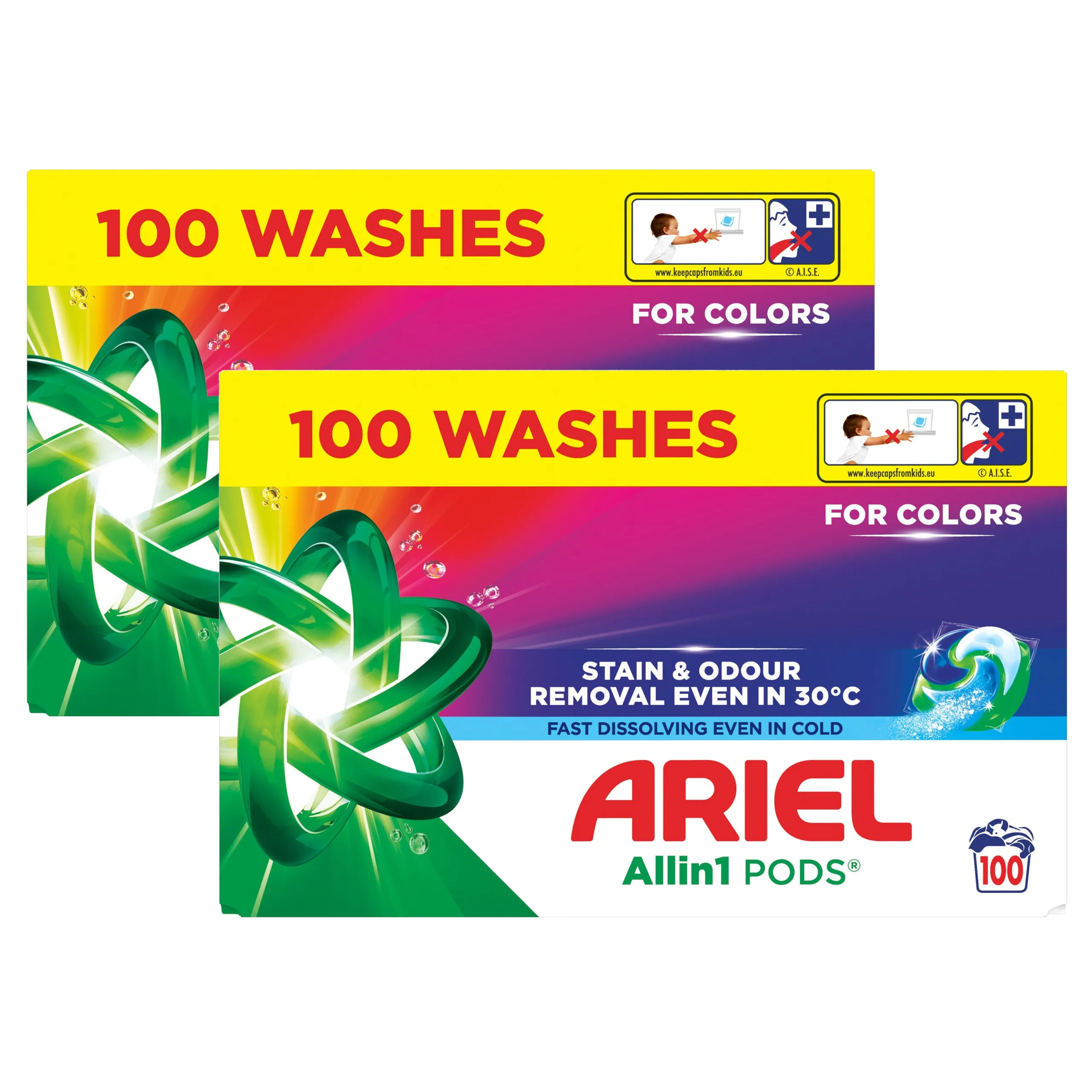 2x Kapsułki do prania ARIEL All-in-1 PODS 100 prań 100 szt