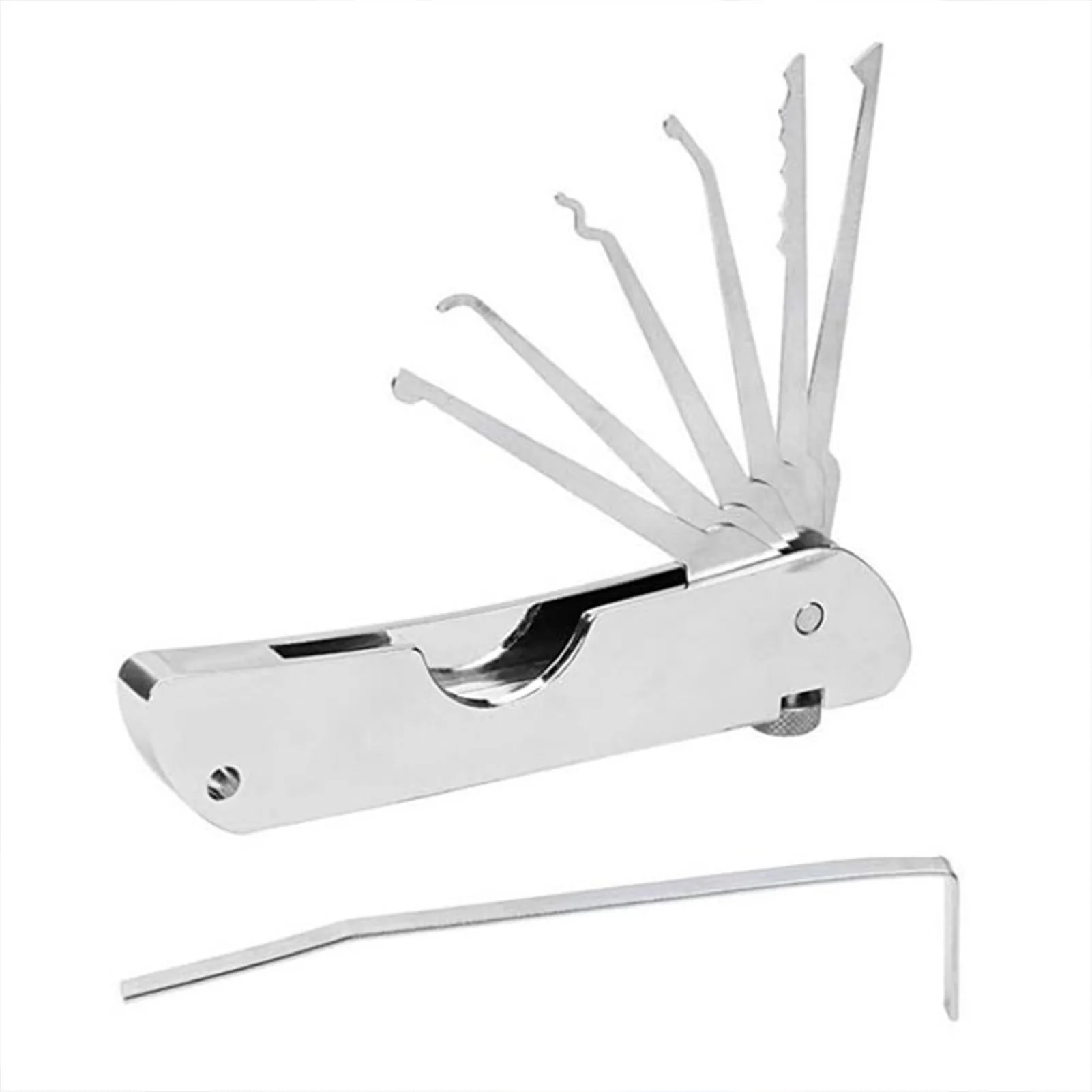 

Door Lock Pulling Tool Stainless Steel High-density Foreign Object Extractor For Lock Door Bolt Buckle Long Handled Hook Tools