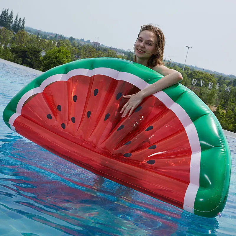 

178*83CM Water inflatable PVC Watermelon Floating Row Bed Watermelon Inflatable Floating Water Bed Floating Bed Swimming