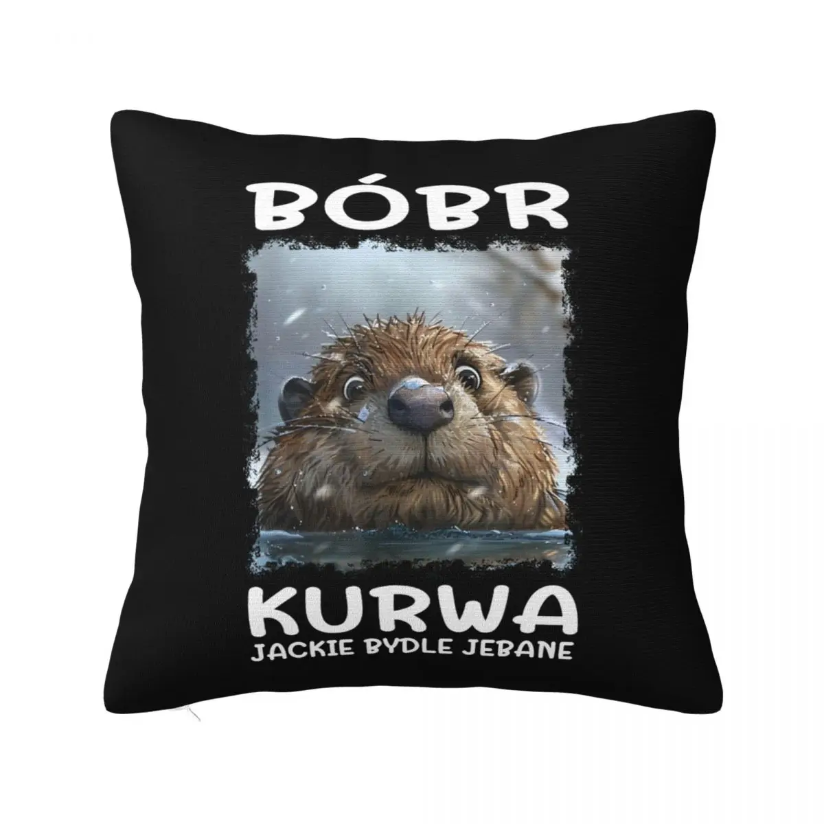 Bober Bobr Kurwa Square Pillow Case Cushion Covers Vintage Decor Pillowcover for Home 18