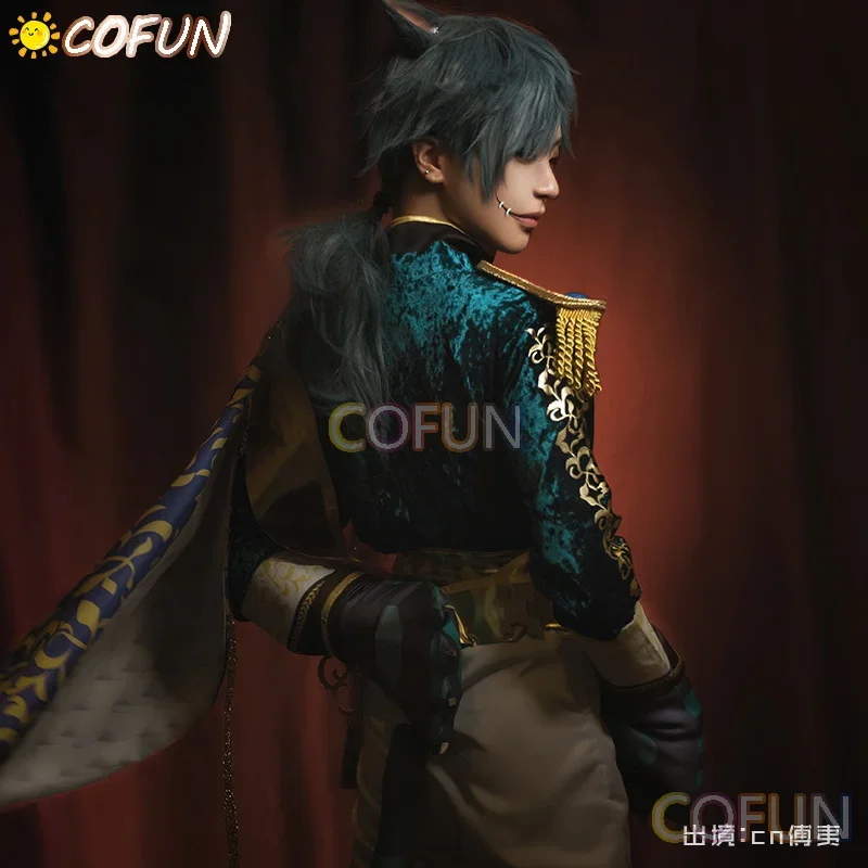 COFUN Game Identity V Naib Subedar Cosplay Costume Naib Clothes Halloween Outfits Game Clothing Men Props