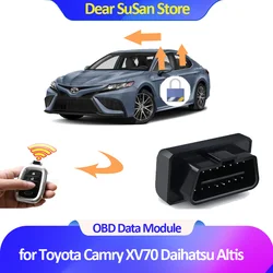 Moduł danych OBD dla Toyota Camry 70 XV70 Daihatsu Altis 2018 ~ 2024 2019 drzwi do podnoszenia szyb automatycznie odblokowują akcesoria