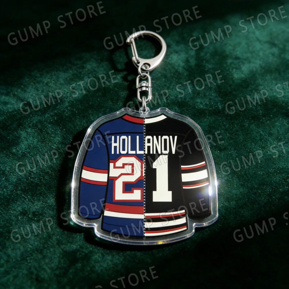 Fashion Heated Rivalry Canadian Wolf Bird /8124 / Hollander Rozanov / I'm Coming To The Cottage / We Didn't Even Kiss Keychain view 3