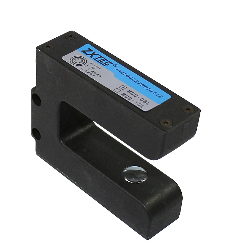

ZXTEC Zhongxing Analog Heel Edge Optoelectronics MGU-08L Deviation Correcting Electric Eye MCS-10L Professional Sensor Free