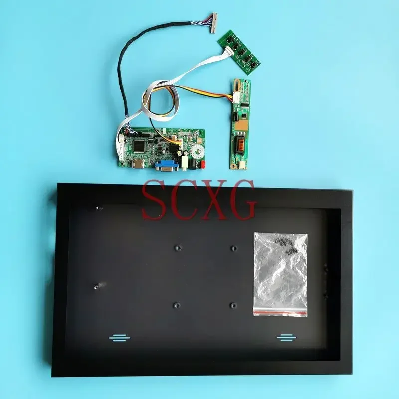 For LQ141X1LH43 TX36D79VC1CAB UB141X01 UB141X03 20 Pin LVDS 1024*768 1CCFL LCD Monitor Kit 14.1