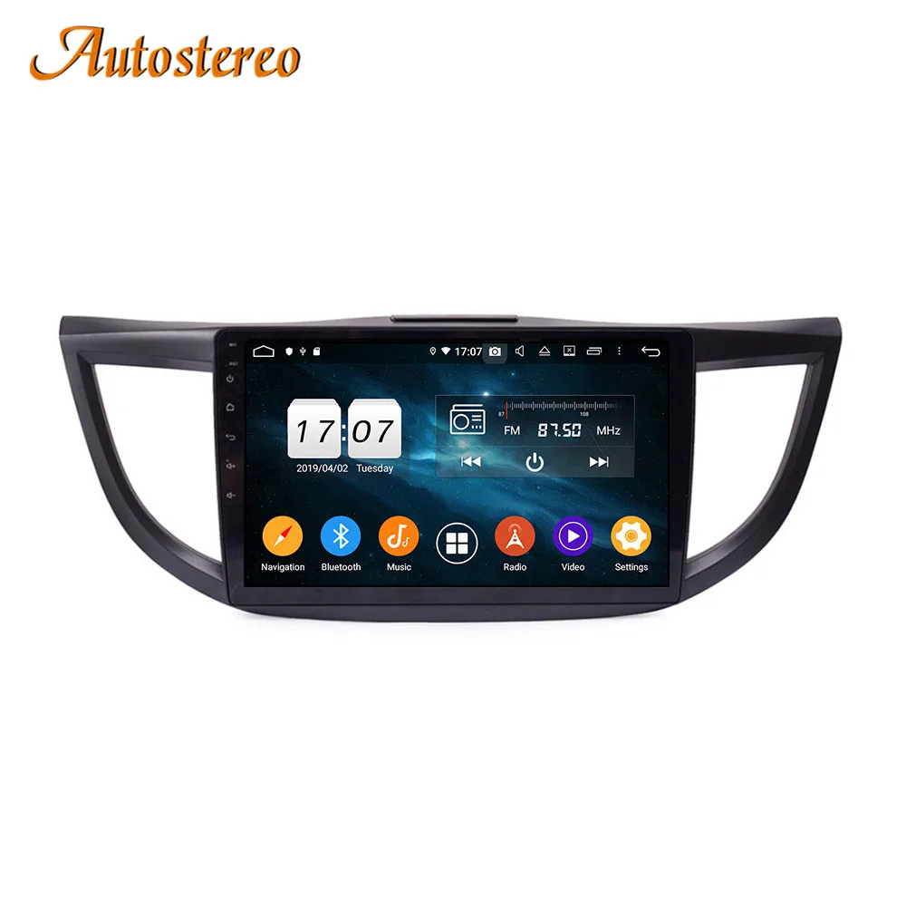 Carplay Android14 Car No DVD Player GPS Navigation For Honda CRV CR-V 2012-2016 Multimedia Player Auto Radio Stereo Headunit RHD