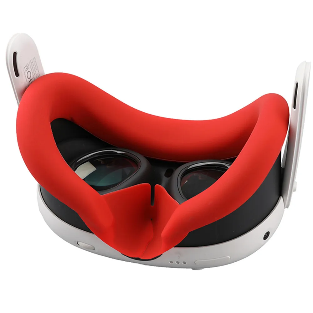 غطاء غطاء سيليكون بديل وسادة الوجه ل Oculus Quest 3 ، غطاء قناع مضاد للعرق ، إكسسوارات نظارات VR