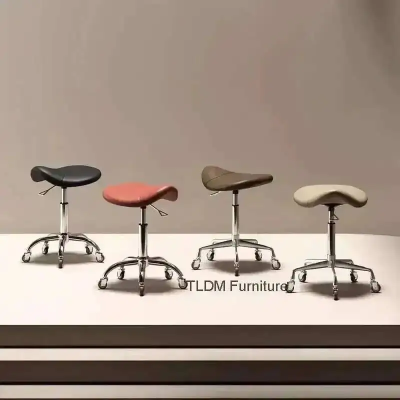 Modern height Esthetician Hairdresser Spinning Stool Adjustable Hair Cutting Stool Nail Salon Hair Salon Dedicated Barber Chairs