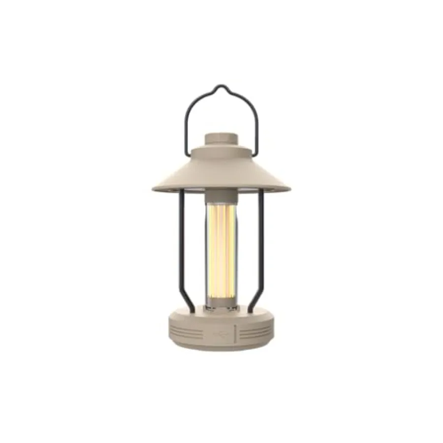 

High-Quality Emergency Camping Lantern, Rechargeable LED Light with Long Battery Life, Waterproof Tent Lantern with Detachable