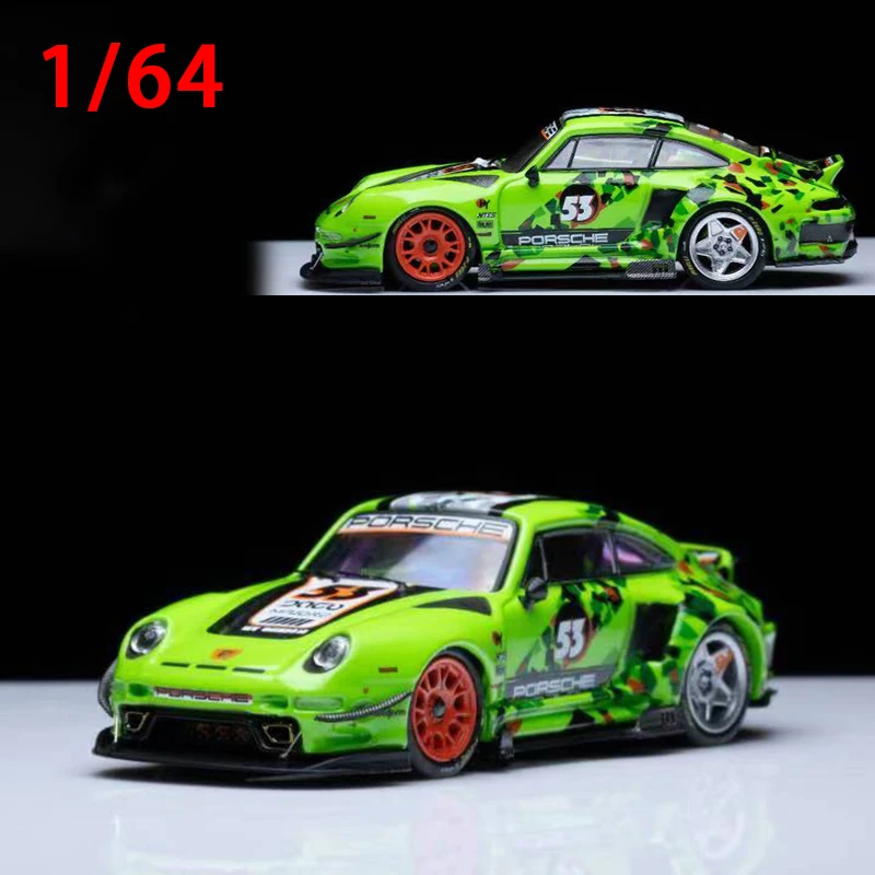 

Литая под давлением масштабная модель автомобиля Porsche RWB 993, модель автомобиля из сплава Porsche 993, игровые транспортные средства, игрушки для мальчиков, оригинальная коробка