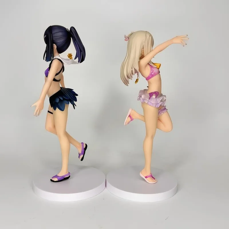 20cm Fate/kaleid Liner Prisma Illya 2wei! Miyu Edelfelt Anime Figure Caster/Illyasviel Von Einzbern Action Figure Model Toy view 4