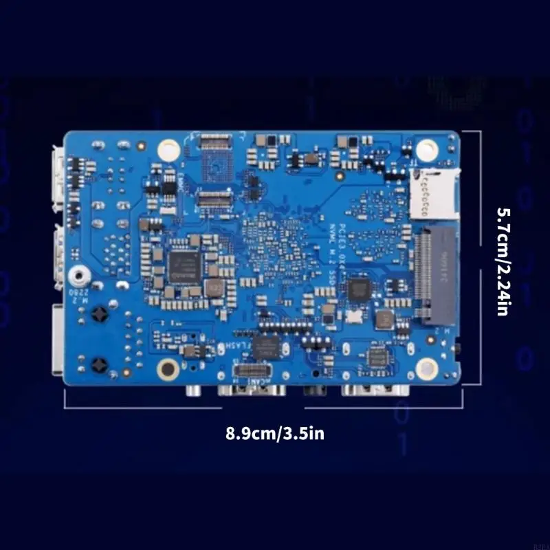 B2EA RK3588 8 مجلس التطوير المملح 8/16GB يتميز بدعم قرص NVME الصلب