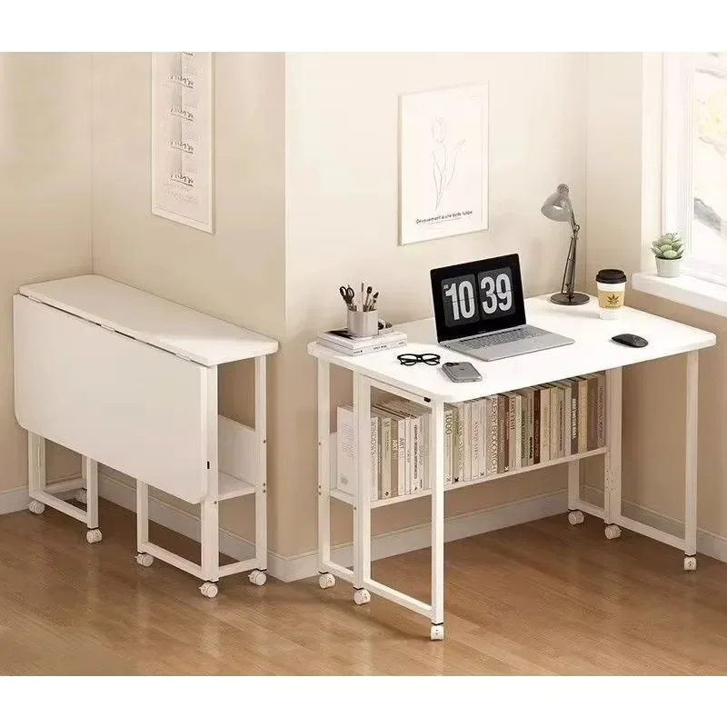 Household Portable Foldable Desk Small Ground Unit Bedside Multifunctional Simple Computer Table