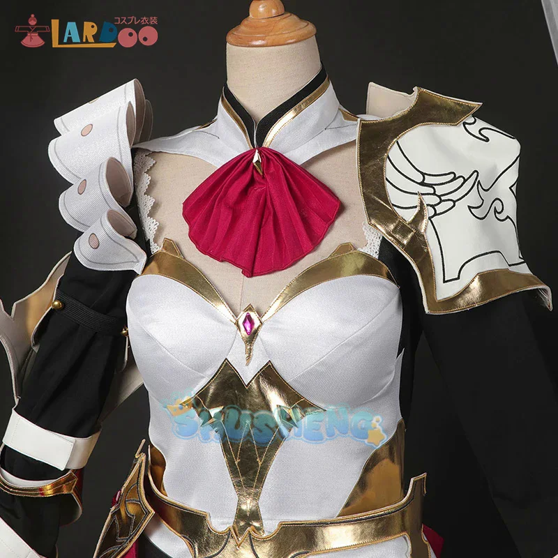 Disfraz de Cosplay de Genshin Impact Noelle para mujer, vestido de sirvienta, disfraz de Halloween