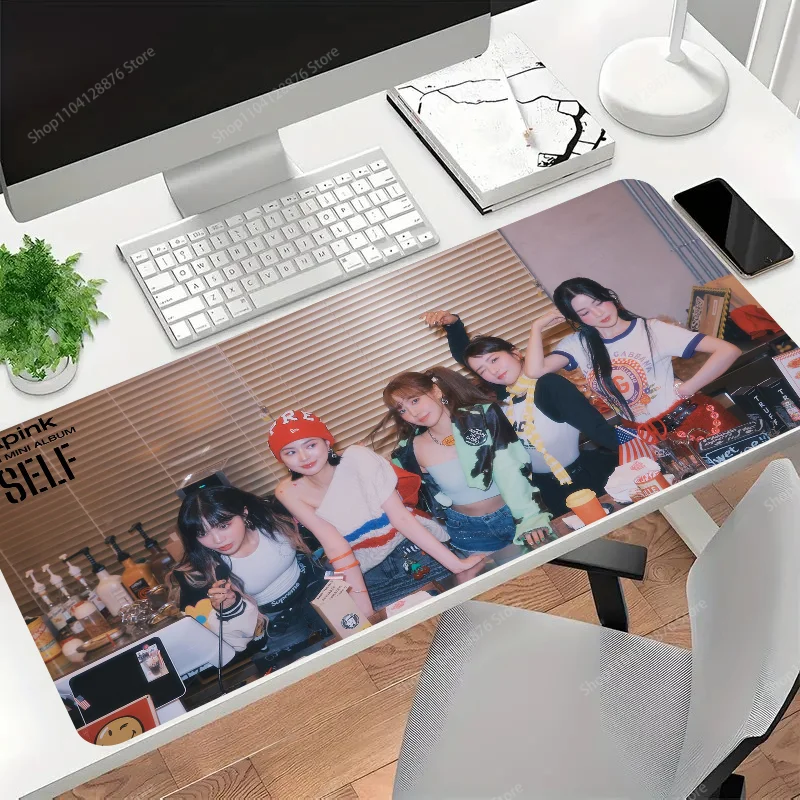 Kpop Apink Ablum D N D Mousepad Gaming Mouse pad Gamer Pc Accessories Deskmat Keyboard Mat Desk Protector Mause Pads