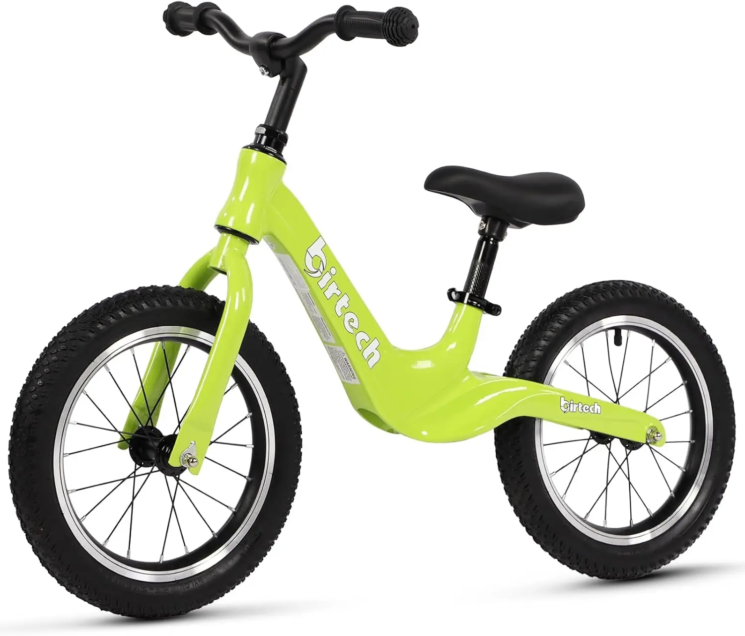 

14" Kids Balance Bike for Ages 3-6, Air Tires with Lightweight Magnesium Frame, No Pedal Training Bicycle