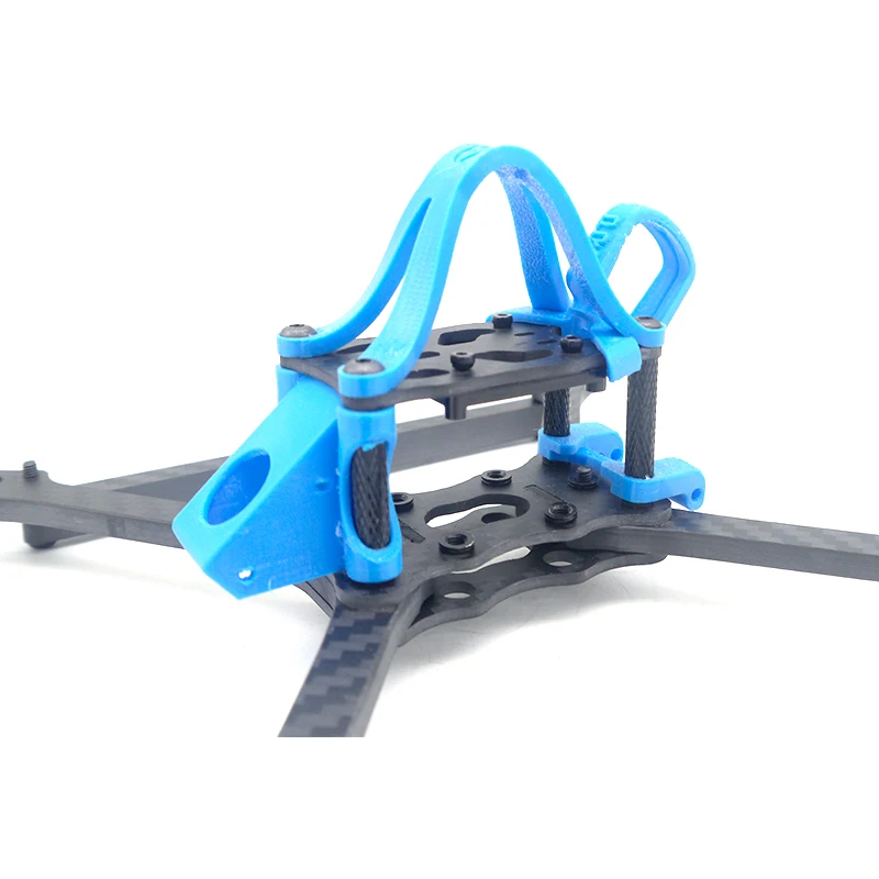 533 SE Rahmen DJI O4 Air Unit 5 Zoll 192 mm Kohlefaser X-Typ Split Frame Kit mit 5 mm Armen für FPV RC Quadcopter Drohne