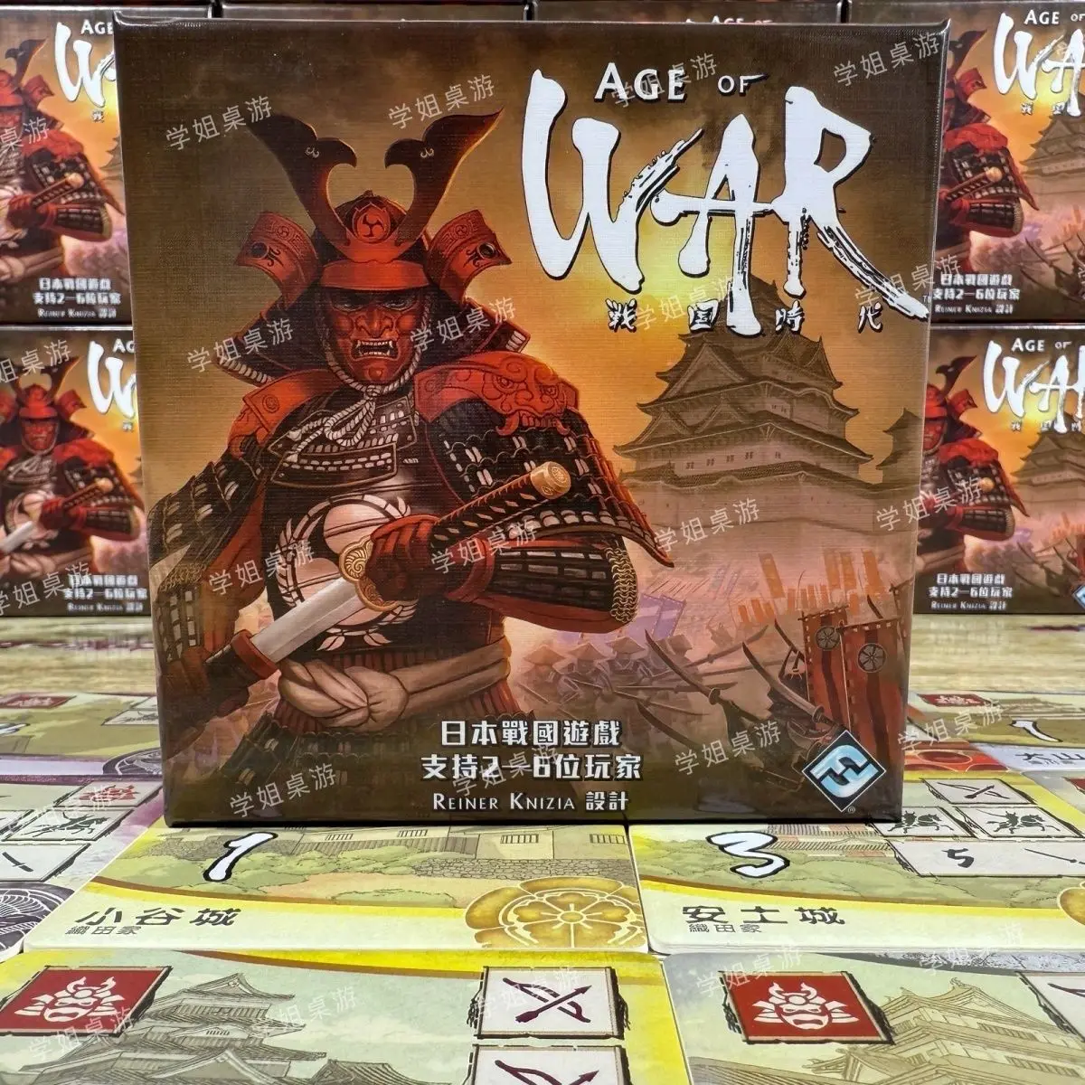 

Настольная игра Age of War/Yokai/Tofu Kingdom для 2-6 игроков, семейная/вечериночная, веселая настольная игра для друзей, японская стратегическая игра