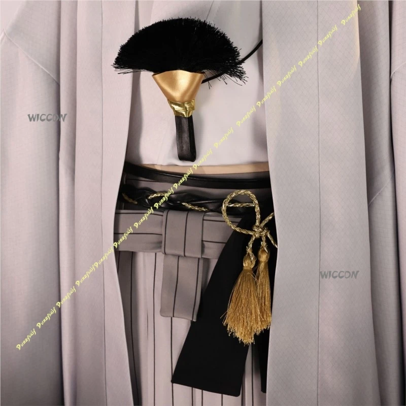 لعبة Sil البدلة ent تأثيري ازياء هيل الثعلب قناع الأولاد دعوى شعر مستعار الملبس الرجال حفلة ثوب الكيمونو الياباني المرحلة اليومية عيد الميلاد عيد الهالوين