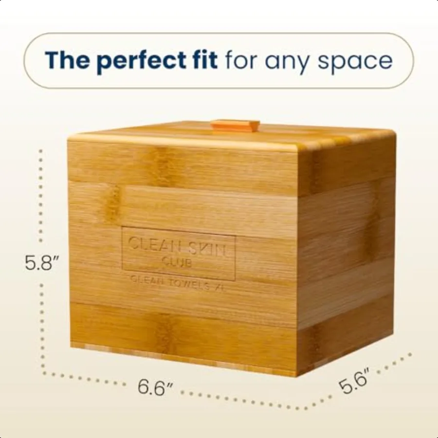 Toallas Luxe Bamboo Box Toalla facial XL