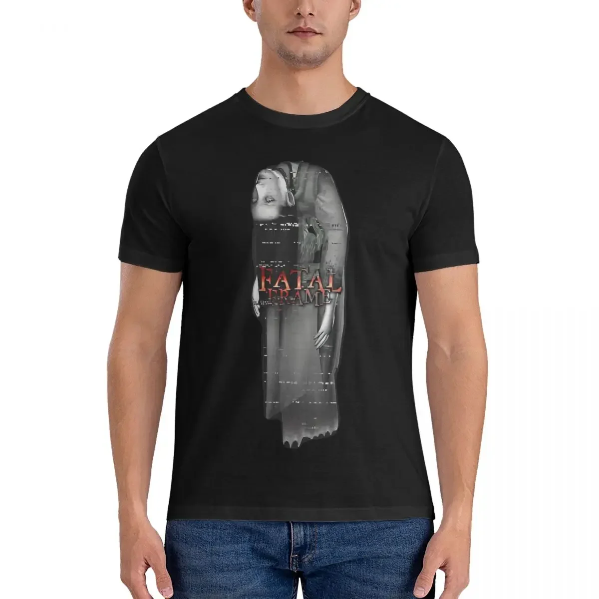 PROJECT ZERO T-Shirt for Men Fatal Frame Fashion Pure Cotton Tee Shirt O Neck Short Sleeve T Shirts Adult Clothes