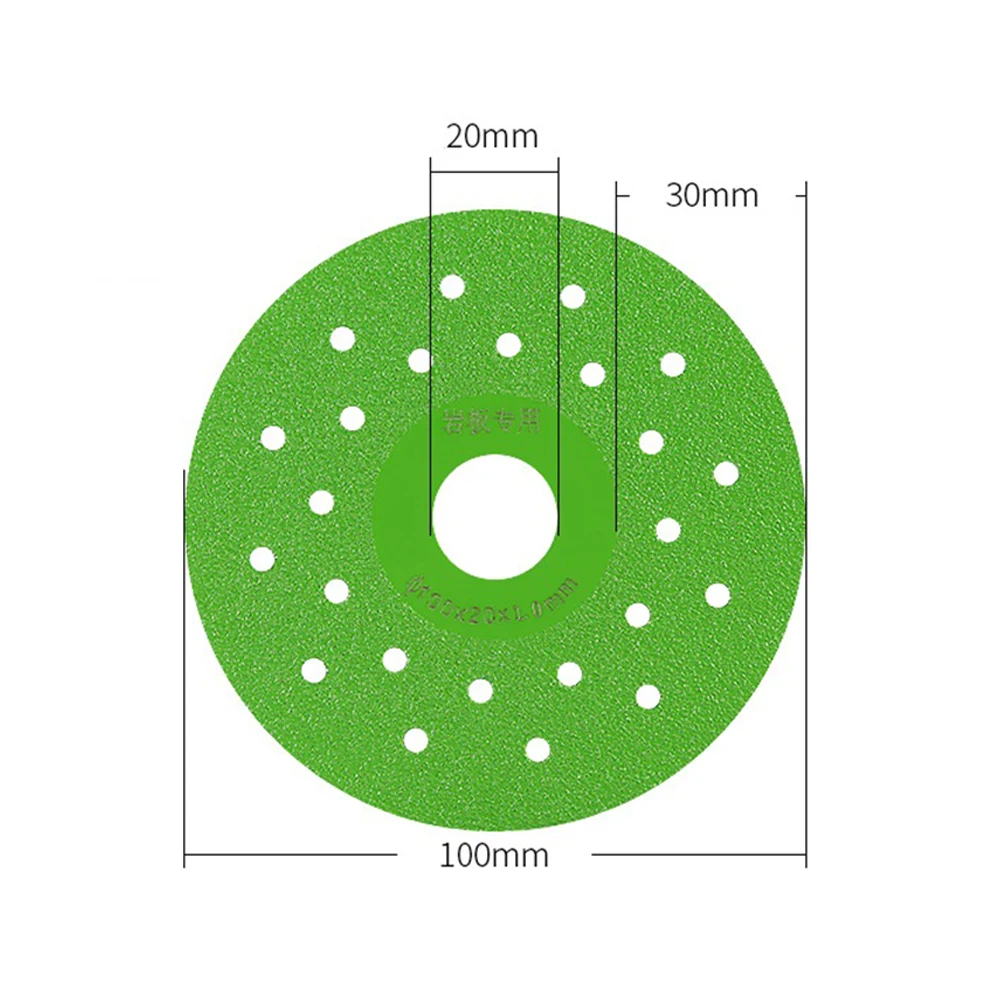 1pcs Glass Cutting Disc Marble Saw Blade For 100 Type Angle Grinder  Polishing Grinding Ceramic Tile Jade Power Tools