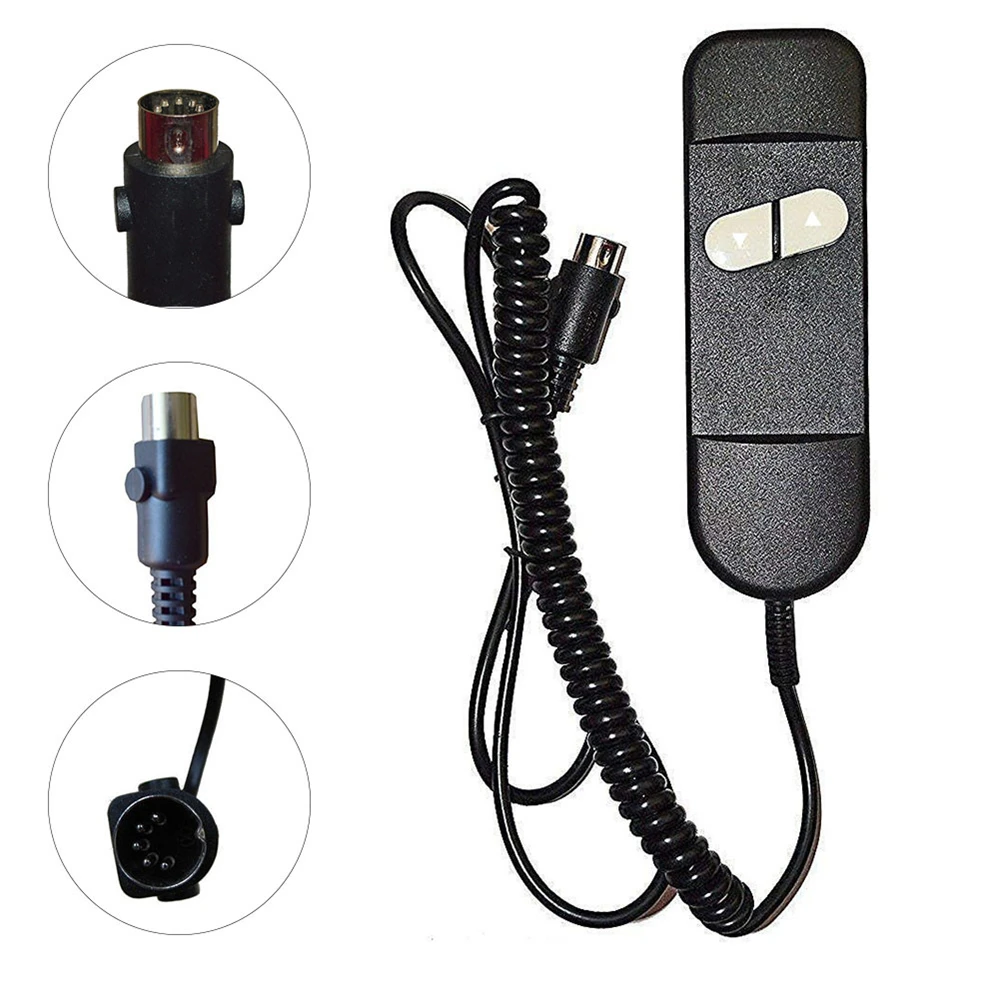 

Multifunctional Practical Lift Chair Connector Power Recline Mobility 5 Pin Hand Controller For Sofa Push Button Remote Down